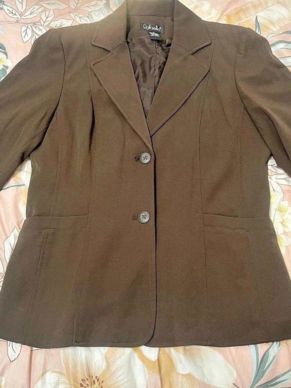 Rafaella Brown Blazer Size 6